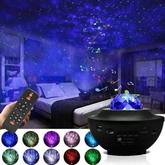 Galaxy Star Projector Night Light with Remote Control