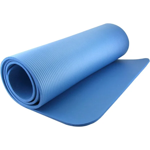 Premium Non-Slip Yoga Exercise Mat With Carry Strap
